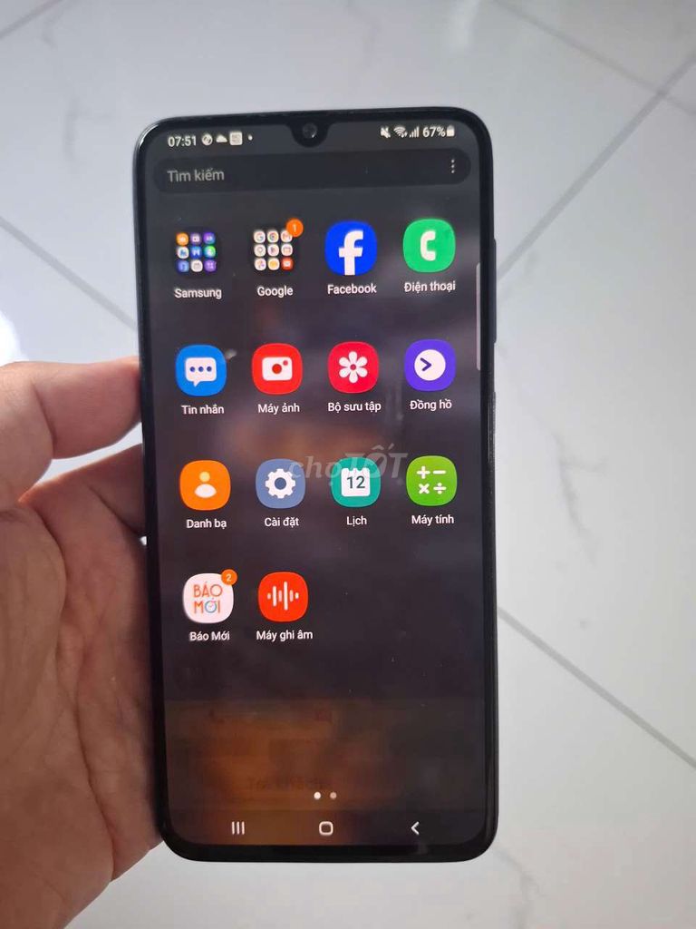 Samsung Galaxy A70 128GB Xanh Đã sử dụng. Mua bán Điện thoại tại Quận Cái Răng Cần Thơ được đăng bởi Vinh hình 1