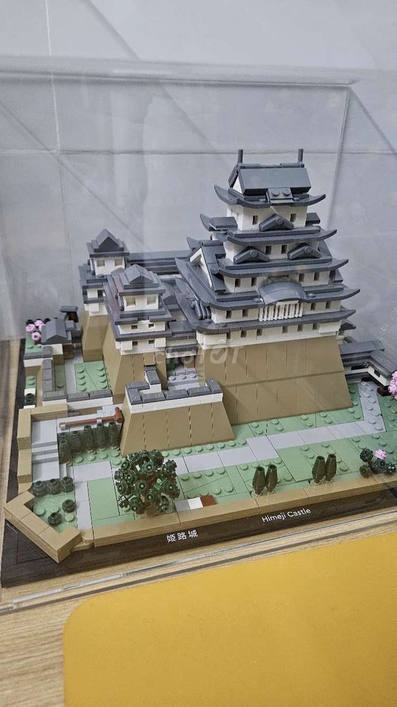 Lego Thành Himeji Nhật Bản mới, tặng kèm hộp mica