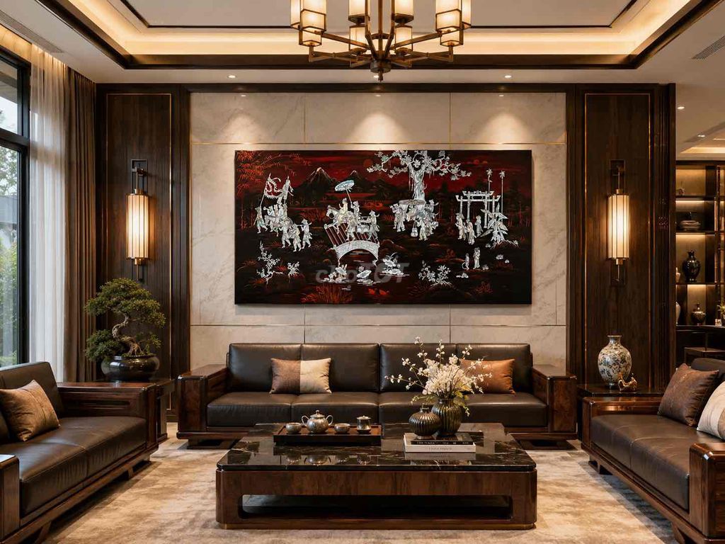 Tranh ốc Xưa 40x100cm. Mua bán Đồ sưu tầm, đồ cổ tại Quận Tân Phú Tp Hồ Chí Minh được đăng bởi Minh hình 1
