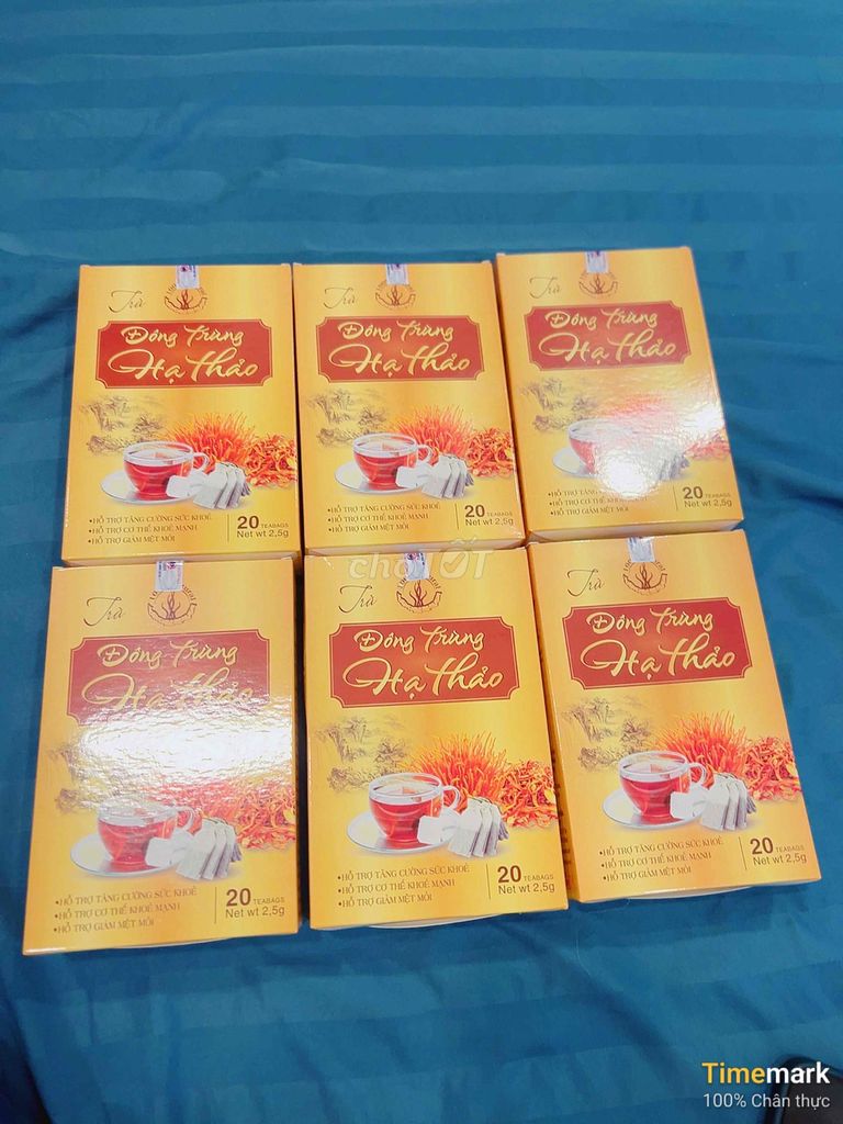 Trà túi lọc Đông trùng hạ thảo 2.5g 20 túi. Mua bán Đồ ăn, thực phẩm và các loại khác tại Quận Hà Đông Hà Nội được đăng bởi lục bình hình 1