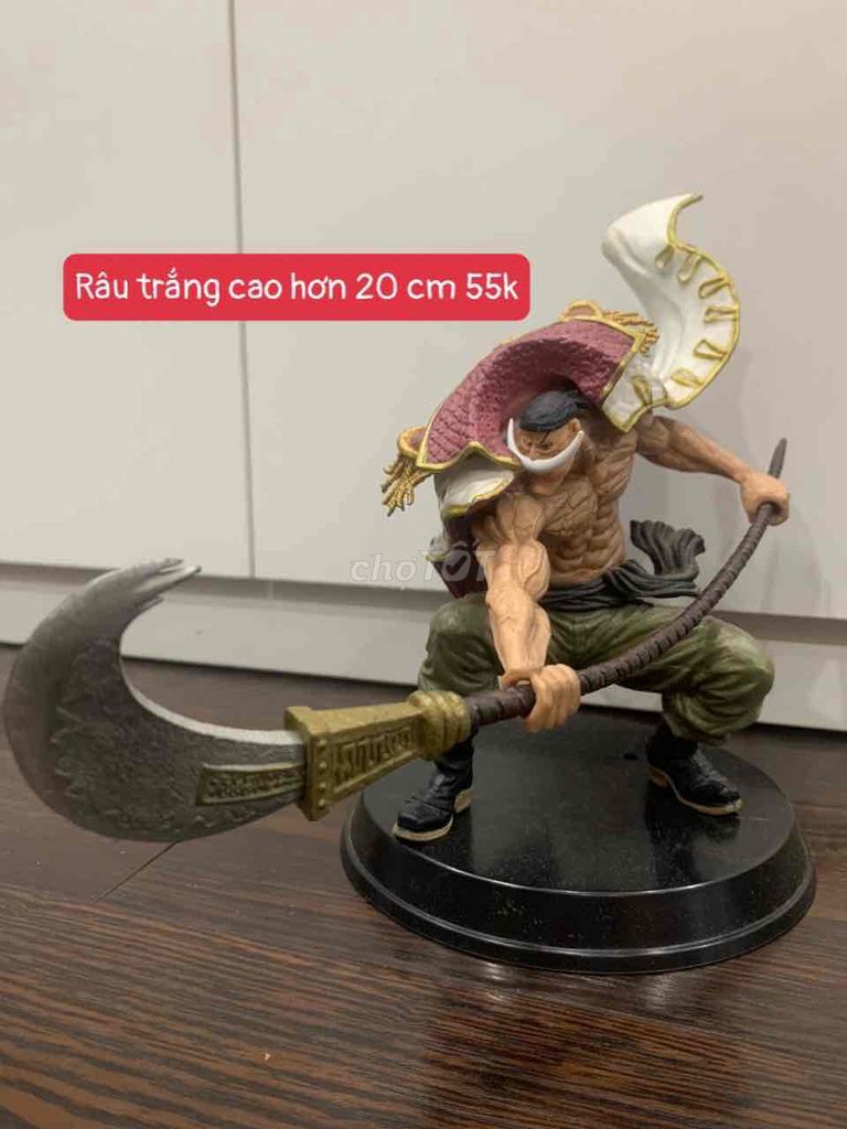 mô hình râu trắng cao hơn 20cm lắp ráp được