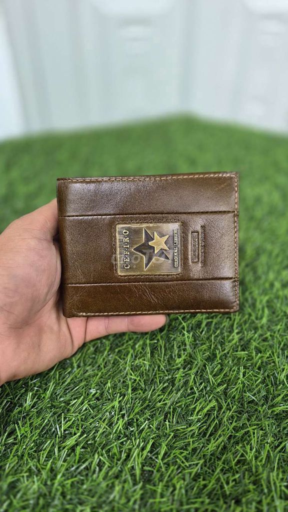 Ví da Cefiro Nam Da Rêu. Mua bán Túi xách tại Huyện Nhơn Trạch Đồng Nai được đăng bởi Túi Si Ngọc Khánh  hình 1