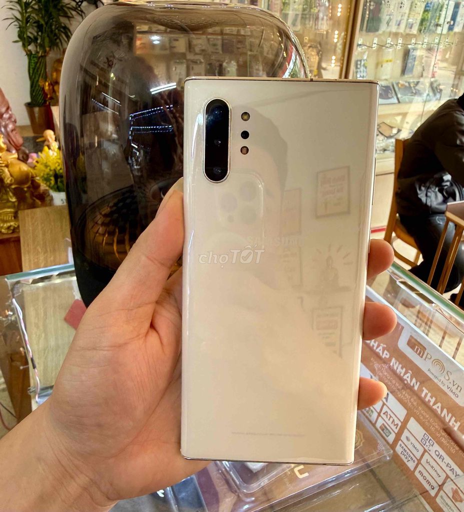 Samsung Note 10 Plus 5G 12GB/256GB Trắng. Mua bán Điện thoại tại Thành phố Huế Thừa Thiên Huế được đăng bởi LỘC STORE 130 BÙI THỊ XUÂN TP HUẾ hình 1