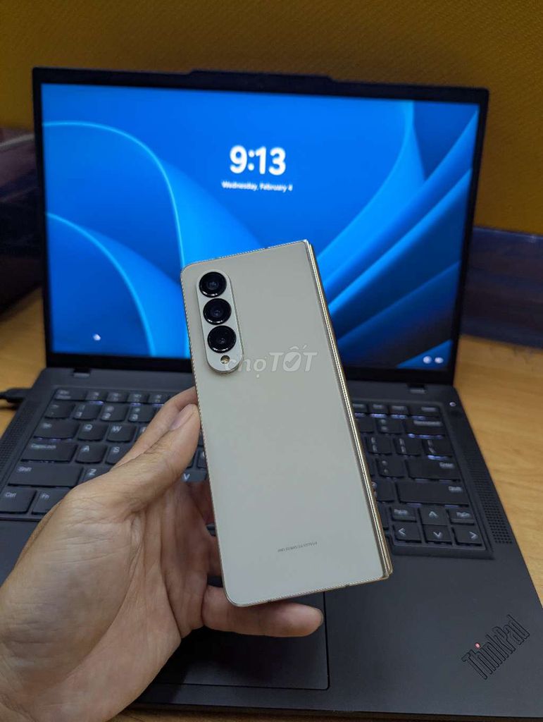 Samsung Fold 4 256GB Trắng. Mua bán Điện thoại tại Quận Hải Châu Đà Nẵng được đăng bởi st hình 1