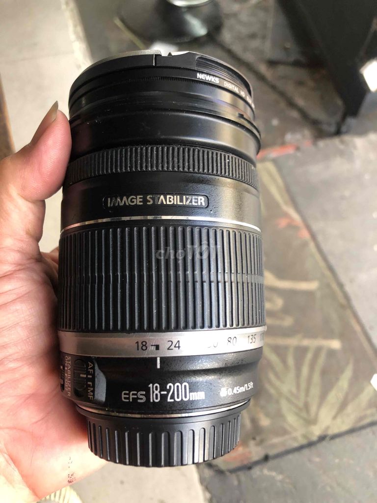 Ống kính Canon EFS 18-200mm Đen. Mua bán Máy ảnh, Máy quay tại Quận 11 Tp Hồ Chí Minh được đăng bởi Bui thủy  hình 1