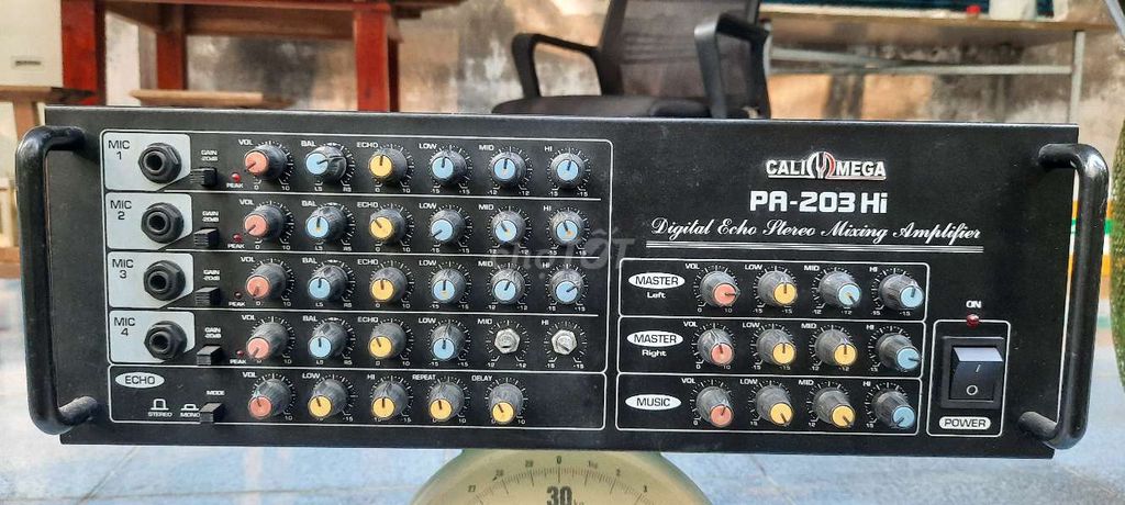 Amply CALI MEGA PA-203 HI Đã sử dụng. Mua bán Tivi, Âm thanh tại Huyện Mỏ Cày Nam Bến Tre được đăng bởi Vo Thien hình 1