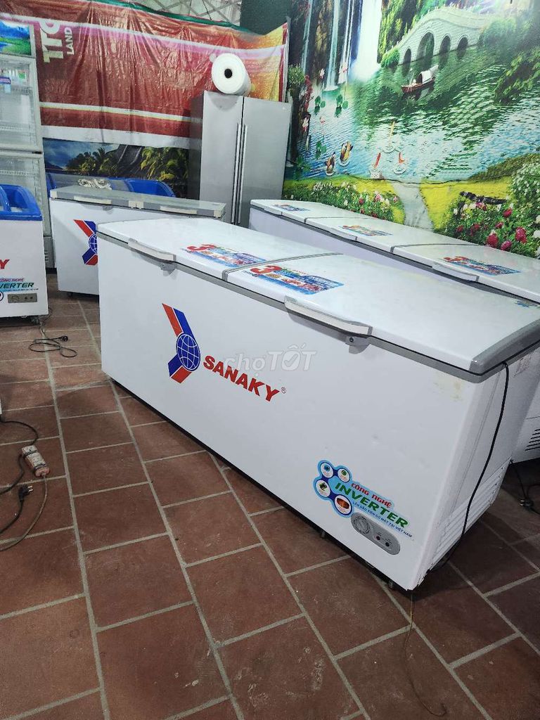 Tủ đông Sanaky Inverter 900 lít Trắng cũ. Mua bán Tủ lạnh tại Quận Tân Phú Tp Hồ Chí Minh được đăng bởi mai hình 1
