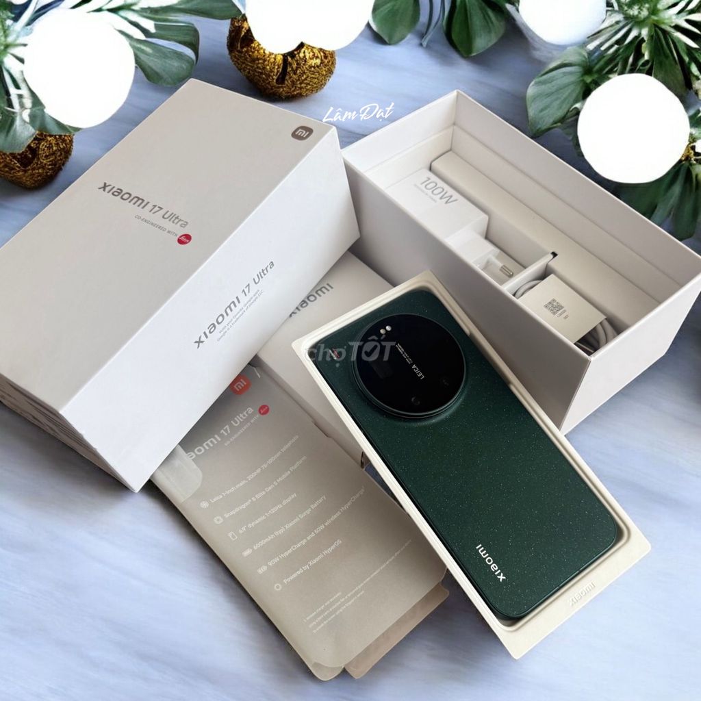 Xiaomi 17 Ultra 512GB Xanh lá 99.99 Fullbox VN. Mua bán Điện thoại tại Quận Bình Tân Tp Hồ Chí Minh được đăng bởi Đạt hình 1