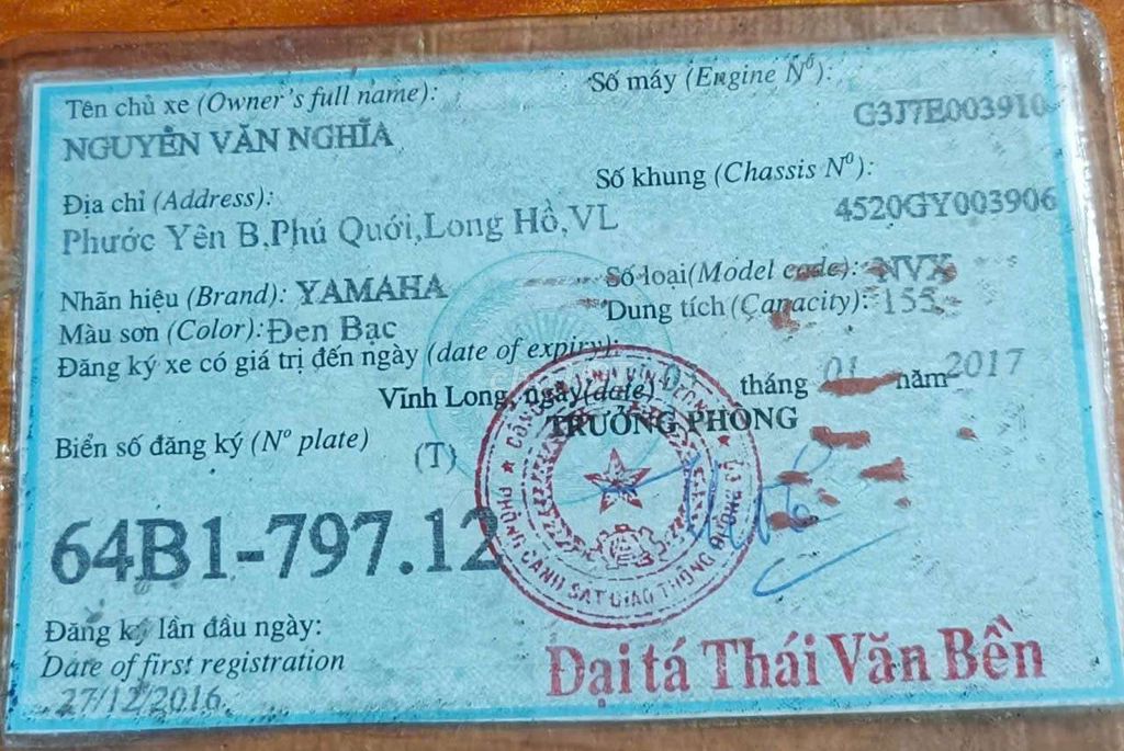 NVX 155 smart key  như mới Odo 7k. Mua bán Xe máy tại Huyện Long Hồ Vĩnh Long được đăng bởi Nguyenloi hình 5