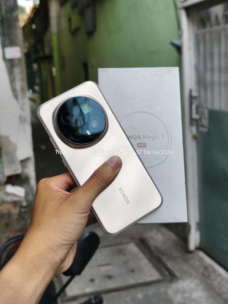 Honor Magic 8 Pro Vàng 12/256 fullbox nội địa. Mua bán Điện thoại tại Quận Gò Vấp Tp Hồ Chí Minh được đăng bởi Thanh Tri hình 1