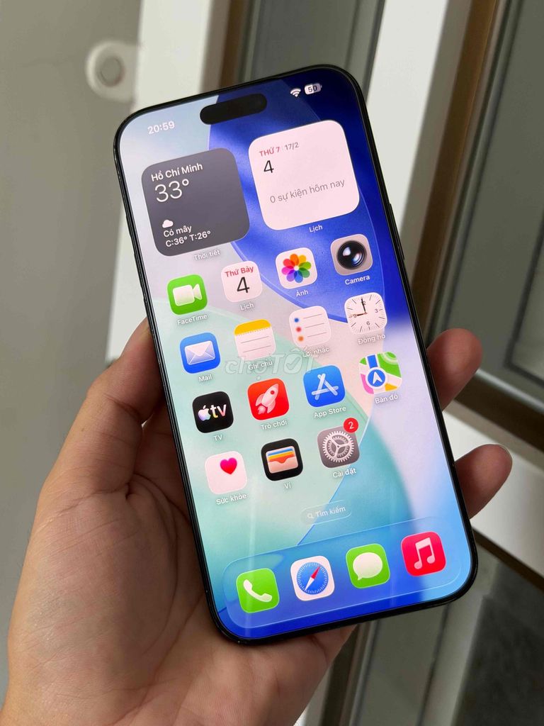Apple iPhone 16 Pro Max 256GB Đen. Mua bán Điện thoại tại Quận Cái Răng Cần Thơ được đăng bởi Đức Xưởng Đức Khánh Lý hình 1