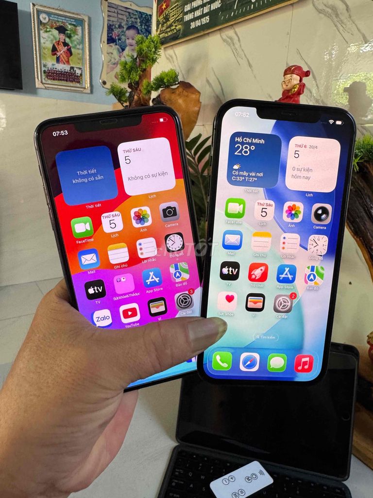 iPhone 11 Pro Max 64GB Xám. Mua bán Điện thoại tại Thành phố Thuận An Bình Dương được đăng bởi  Phan Trung hình 1