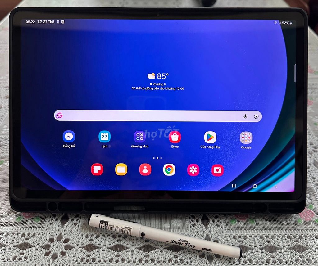 Samsung Tab S7FE 4GB/64GB 5G Đen. Mua bán Máy tính bảng tại Quận 4 Tp Hồ Chí Minh được đăng bởi Hội Đồ Điện Tử hình 1