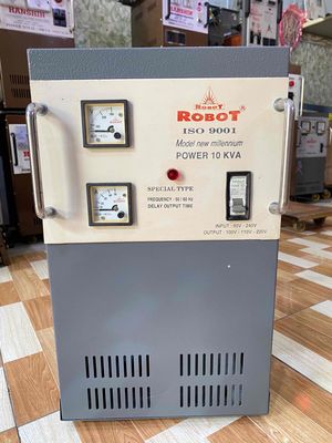 ỔN ÁP ROBOT 10kva dãi 90v-240v dây đồng 100%.. Mua bán Đồ chuyên dụng, Giống nuôi trồng tại Quận Bình Tân Tp Hồ Chí Minh được đăng bởi  ổn áp cũ bình tân 