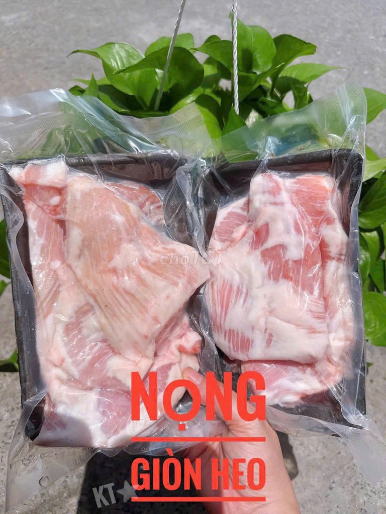 Thịt heo Nạc nọng 500gr Tươi sống. Mua bán Đồ ăn, thực phẩm và các loại khác tại Quận 3 Tp Hồ Chí Minh được đăng bởi Cao Trần Ngọc Thi hình 1