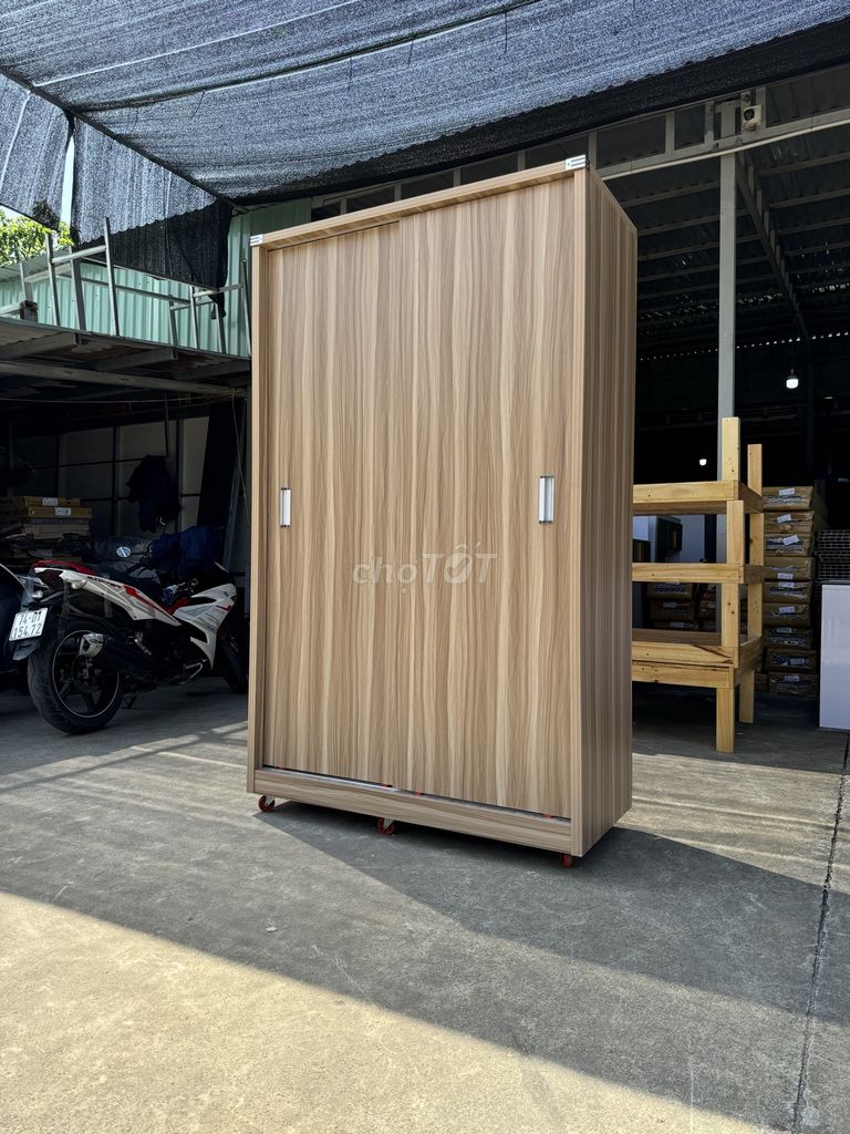 Tủ quần áo Gỗ MDF Cửa lùa Vân gỗ. Mua bán Tủ, kệ gia đình tại Thành phố Thủ Đức Tp Hồ Chí Minh được đăng bởi Nội Thất Quang Hùng hình 1