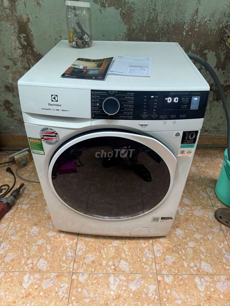 Máy Giặt Electrolux 10kg Trưng Bày Model 2023