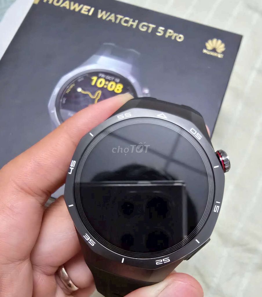 Huawei watch GT 5 Pro 46mm Đen, bảo hành 12/2025