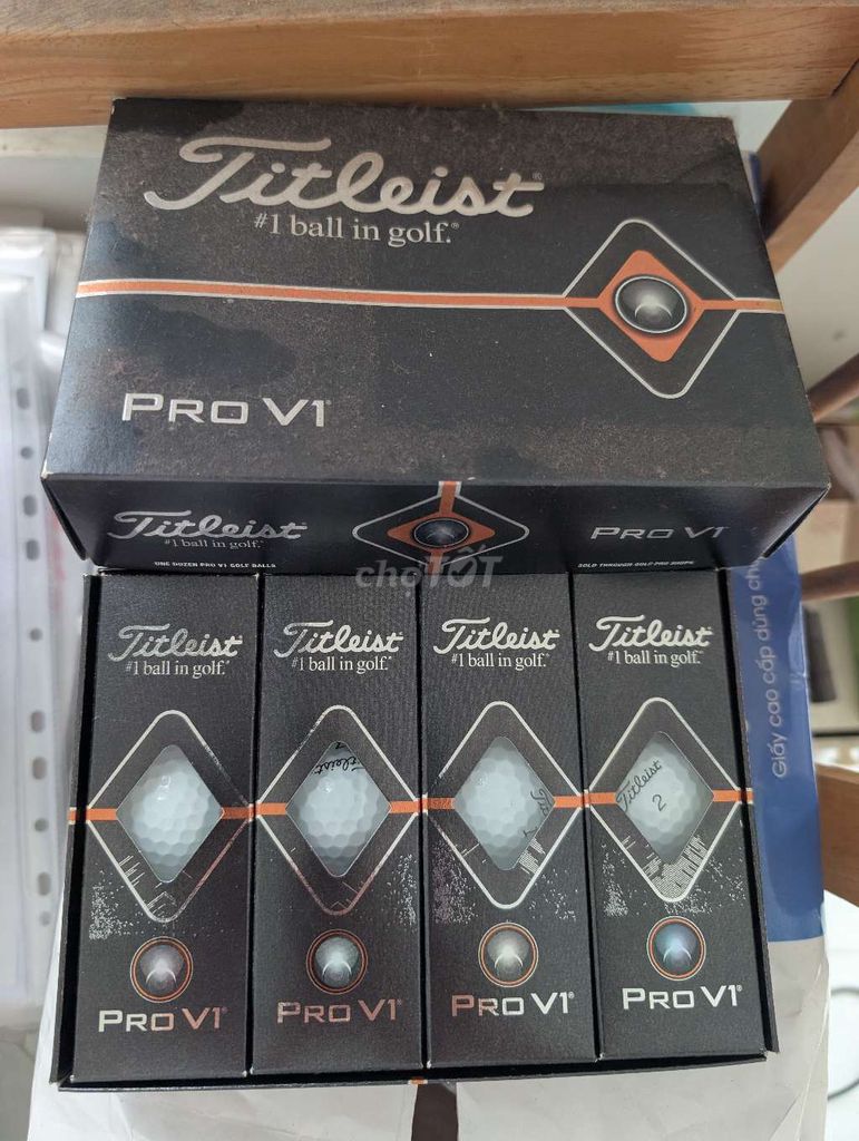 Bóng golf Titleist Pro V1 Trắng