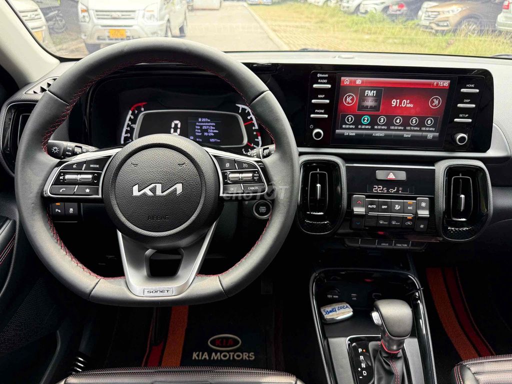 Kia Sonet Luxury 1.5 AT màu đỏ - 10.000km. Mua bán Ô tô tại Quận Cầu Giấy Hà Nội được đăng bởi Auto 6666 hình 10