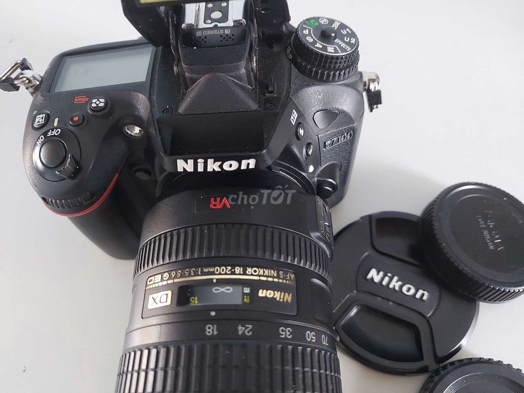 Nikon D7100&Lens 18-200 G ED VR đẹp keng.. Mua bán Máy ảnh, Máy quay tại Quận Lê Chân Hải Phòng được đăng bởi MAYANHVUI hình 1