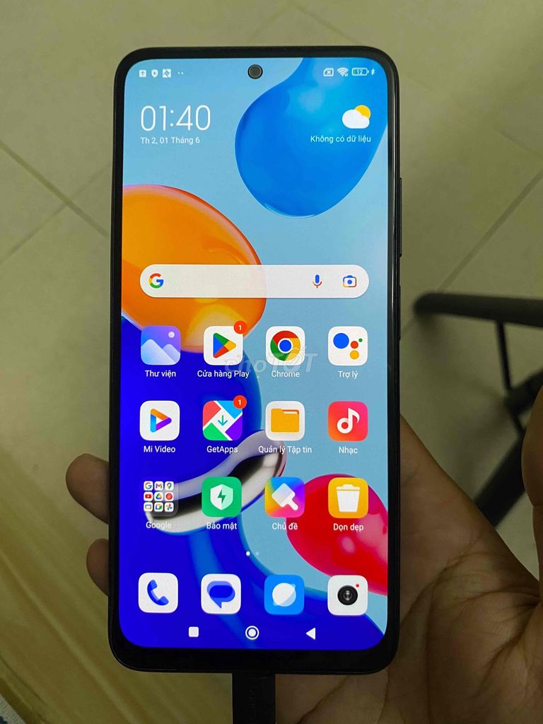 Xiaomi Redmi Note 11 128GB Xanh đen. Mua bán Điện thoại tại Quận Tân Bình Tp Hồ Chí Minh được đăng bởi Đức Lê hình 1