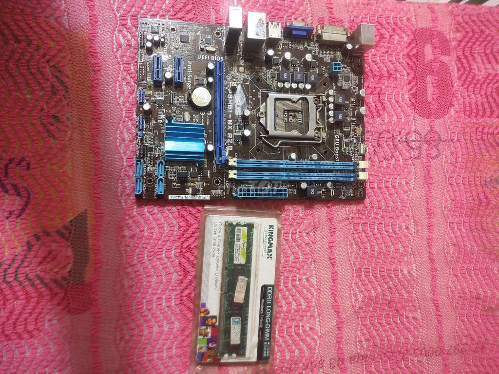 xác Mainboard H61 và thanh RAM DDR2 2GB còn hộp. Mua bán Linh kiện (RAM, Card...) tại Quận Tân Phú Tp Hồ Chí Minh được đăng bởi Lê Hào hình 1