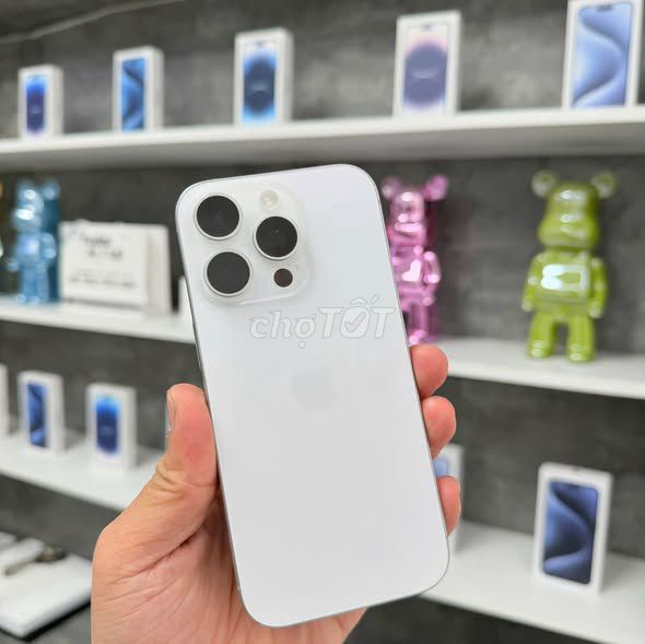 iPhone 16 Pro 128GB Titan Trắng VNA 99%. Mua bán Điện thoại tại Quận 1 Tp Hồ Chí Minh được đăng bởi Hội Đồ Điện Tử hình 1