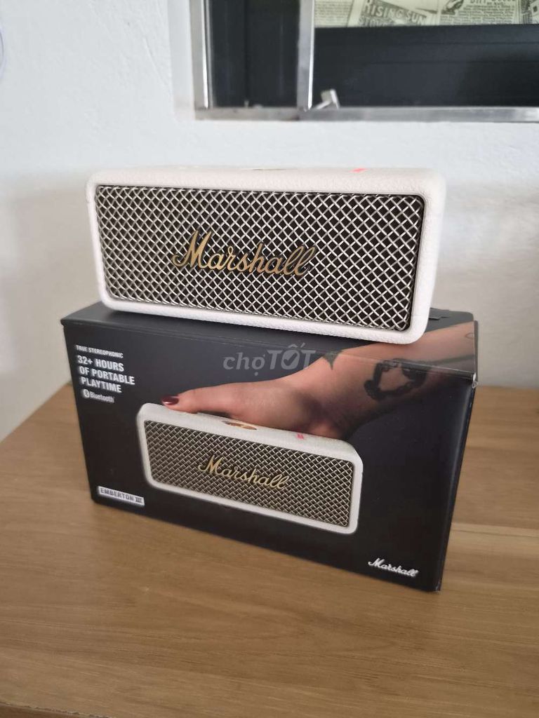 Loa Bluetooth Marshall Emberton 3 Trắng. Mua bán Tivi, Âm thanh tại Quận Bắc Từ Liêm Hà Nội được đăng bởi Dũng hình 1