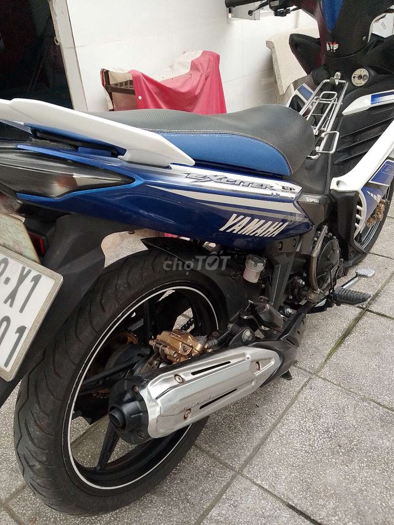 Yamaha Exciter 2014 Trắng Xanh. Mua bán Xe máy tại Thị xã Tân Uyên Bình Dương được đăng bởi Phan Tam hình 2