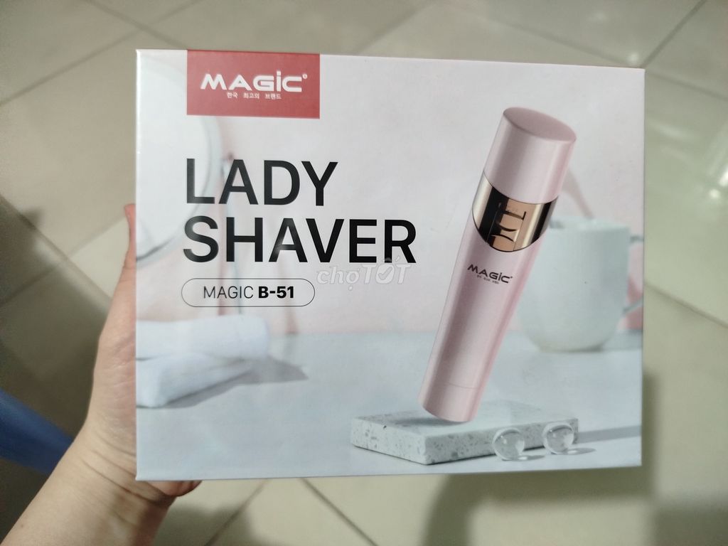 Máy cạo lông Magic B-51 Hồng Nữ. Mua bán Phụ kiện thời trang khác tại Thành phố Dĩ An Bình Dương được đăng bởi Hà Nguyễn hình 1