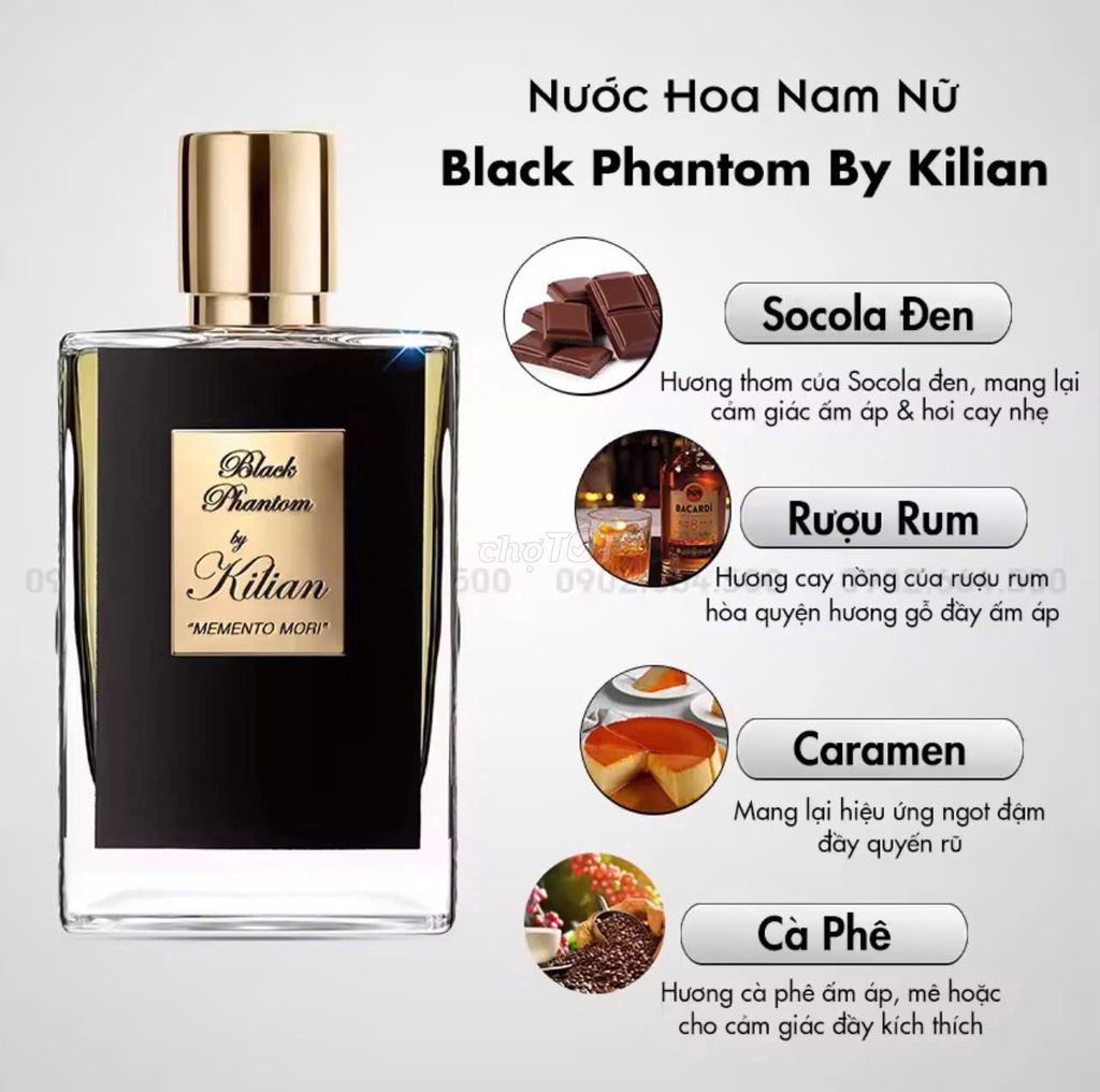 Nước hoa Unisex Black Phantom by Kilian 50ml