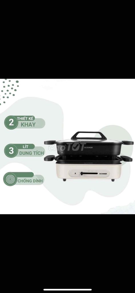 Nồi lẩu nướng đa năng Xiaomi Qcooker HGX1