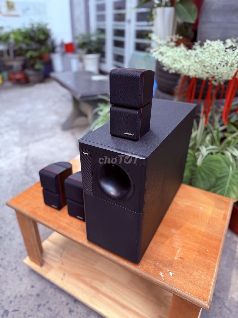 BOSE ACOUSTIMASS 7  VIỀN ĐỎ HIẾM  ZIN 100%. Mua bán Tivi, Âm thanh tại Quận Tân Phú Tp Hồ Chí Minh được đăng bởi Ông Trùm JBL hình 1