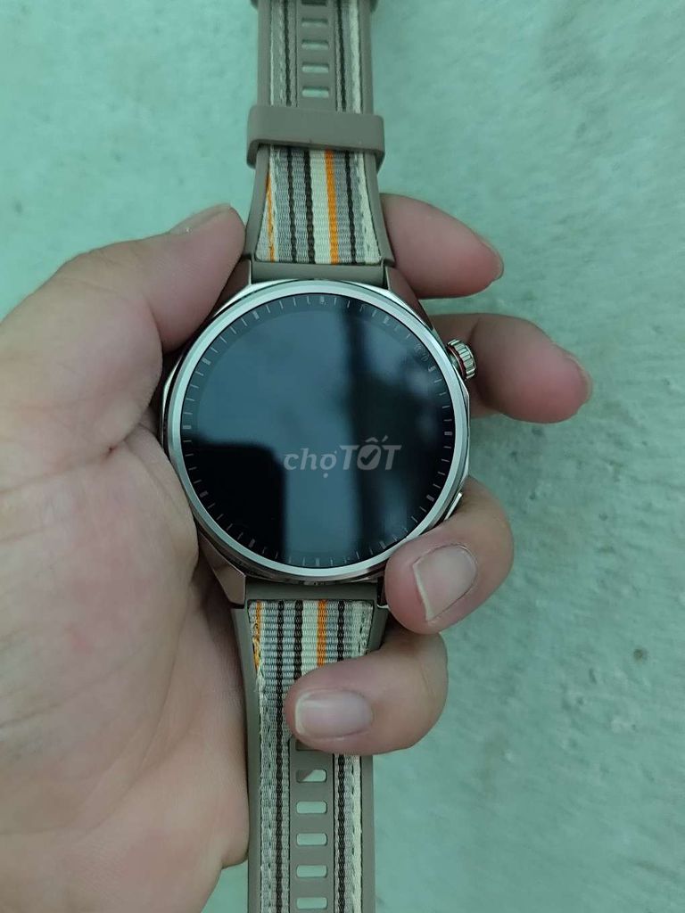 Đồng hồ thông minh Nam Xám Kim loại. Mua bán Thiết bị đeo thông minh tại Huyện Duy Xuyên Quảng Nam được đăng bởi công Anh hình 1