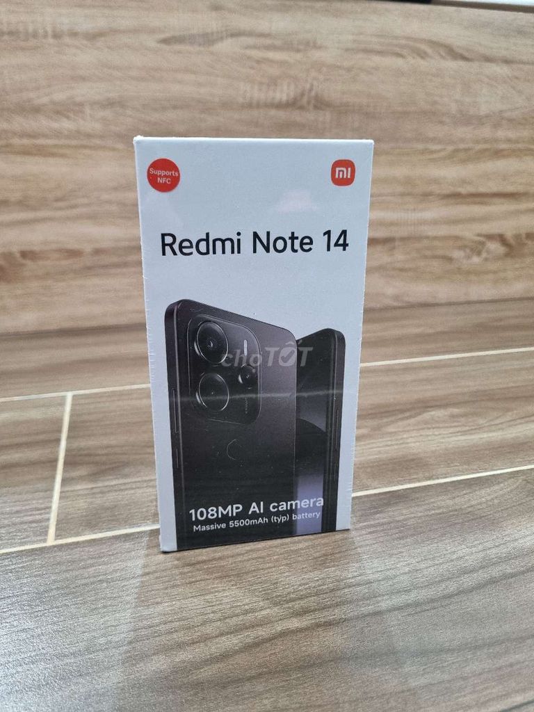 Xiaomi Redmi Note 14 8/128GB Đen Full Box + BH. Mua bán Điện thoại tại Quận Cẩm Lệ Đà Nẵng được đăng bởi Trí Nguyễn hình 1