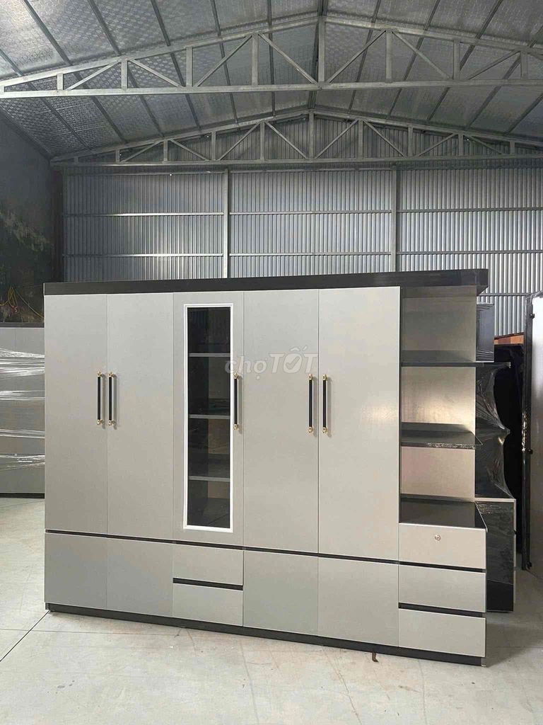 Tủ quần áo nhựa Đài Loan Xám. Mua bán Tủ, kệ gia đình tại Huyện Đông Anh Hà Nội được đăng bởi Nội Thất Giá Xưởng hình 1