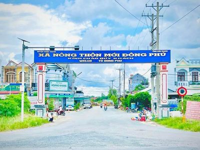 Bán nền 100m² đường số 3 KDC Đông Phú, Châu Thành, Hậu Giang