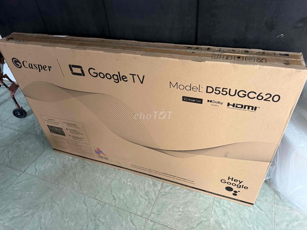 Tivi Casper D55UGC620 4K Google TV Thái Lan. Mua bán Tivi, Âm thanh tại Quận 12 Tp Hồ Chí Minh được đăng bởi Nhật Nguyễn hình 1