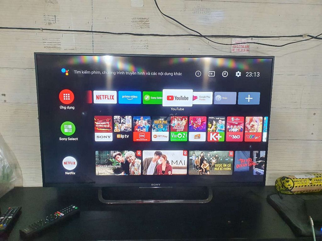 Smart Tivi Sony 43 inch màn hình 4K siêu nét