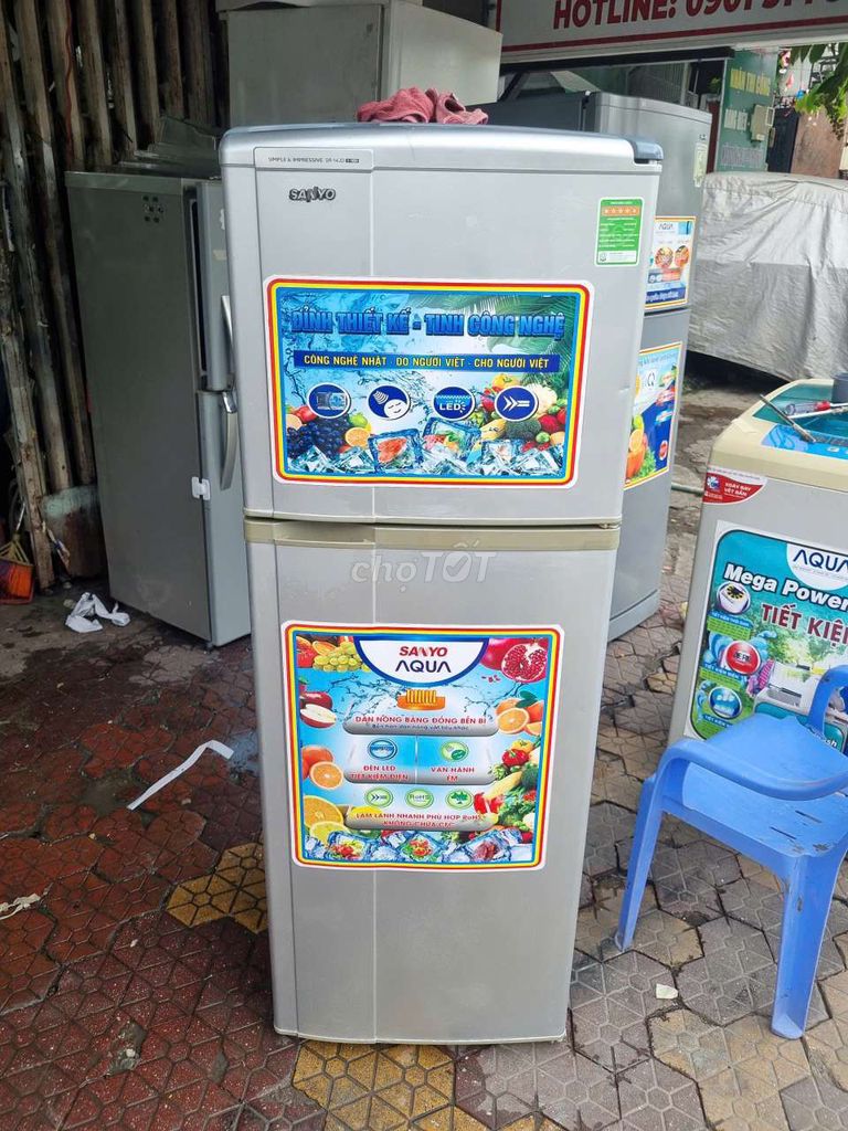 Tủ lạnh Sanyo 140L. Mua bán Tủ lạnh tại Quận 7 Tp Hồ Chí Minh được đăng bởi Điện Lạnh Giá Tốt hình 1