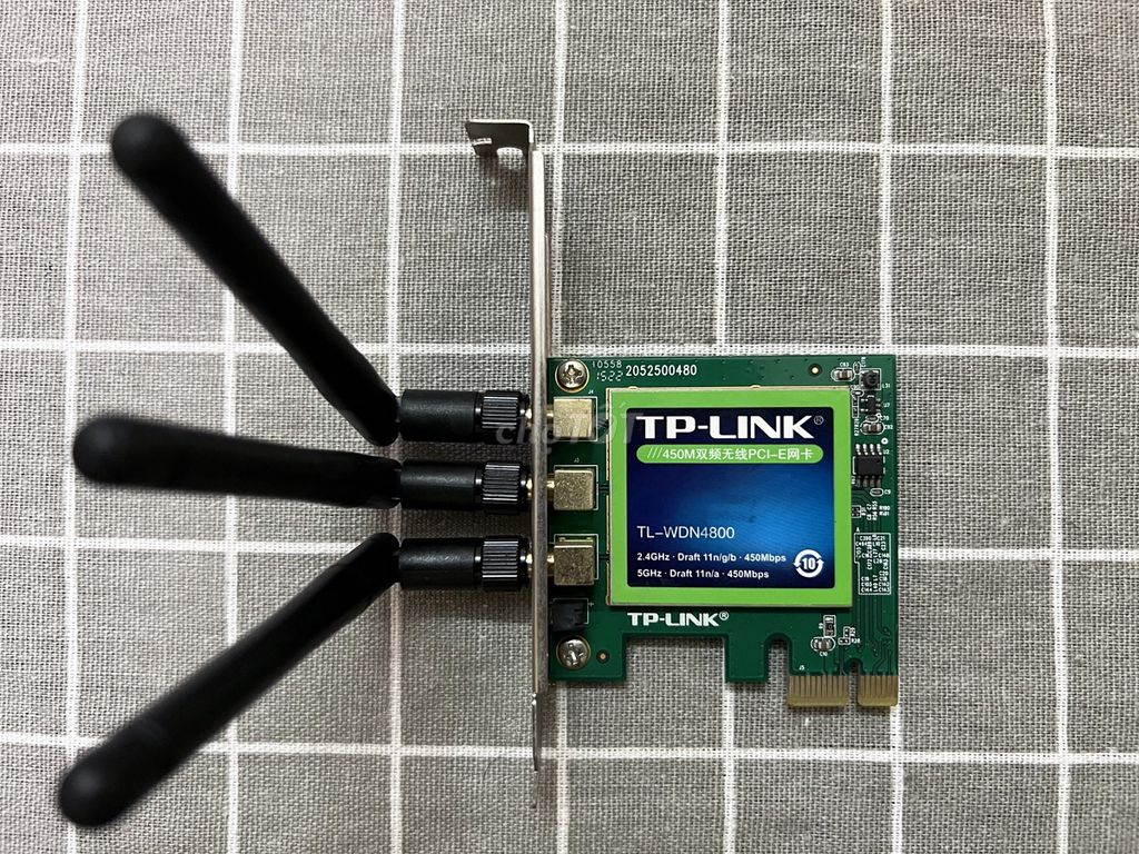 Card mạng wifi TP-Link 3 râu sóng khỏe
