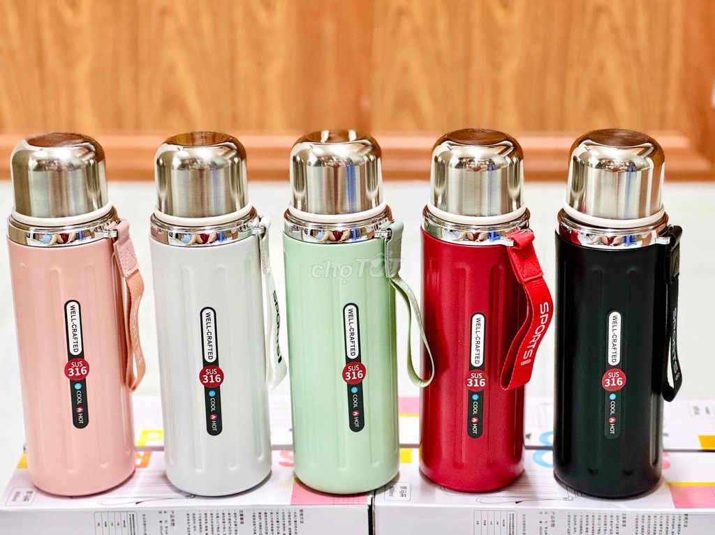 Bình giữ nhiệt Inox 316 800ml. Mua bán Dụng cụ nhà bếp tại Thành phố Thủ Đức Tp Hồ Chí Minh được đăng bởi Nhà tiện ích hình 1