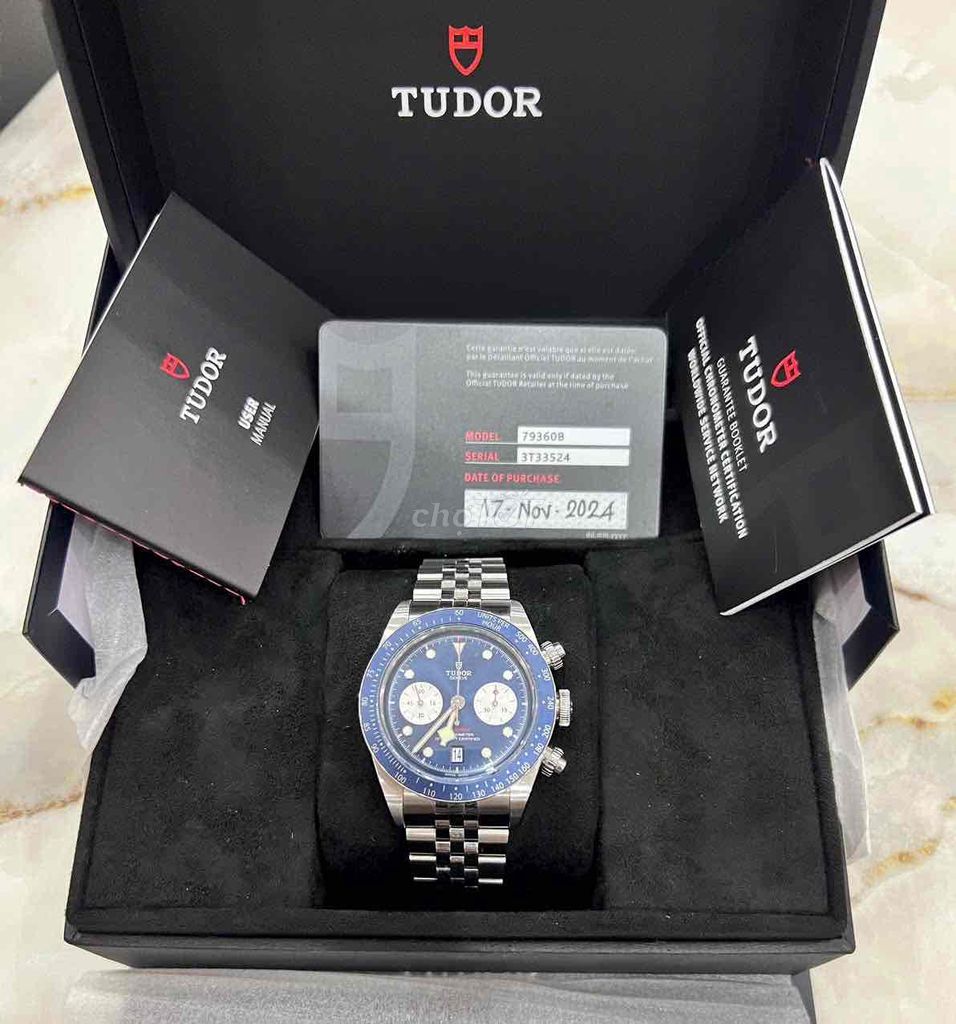 Tudor Black Bay Blue Dial Full lướt T11/2024