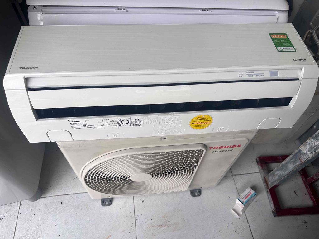 Máy lạnh Toshiba Inverter Trắng Tiết kiệm điện. Mua bán Máy lạnh, điều hoà tại Thành phố Thuận An Bình Dương được đăng bởi Hoà Bình Dương hình 1