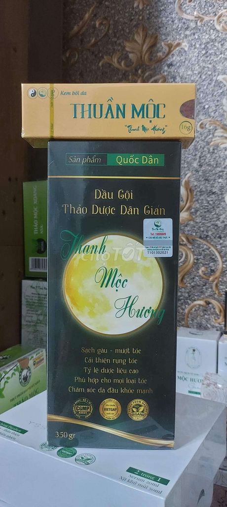 DẦU GỘI THẢO DƯỢC THANH MỘC HƯƠNG