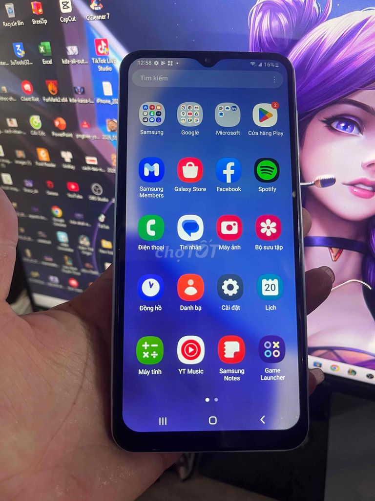 Samsung A23 6GB/128GB Xám nhạt. Mua bán Điện thoại tại Huyện Châu Thành Kiên Giang được đăng bởi DD Computer TH hình 1