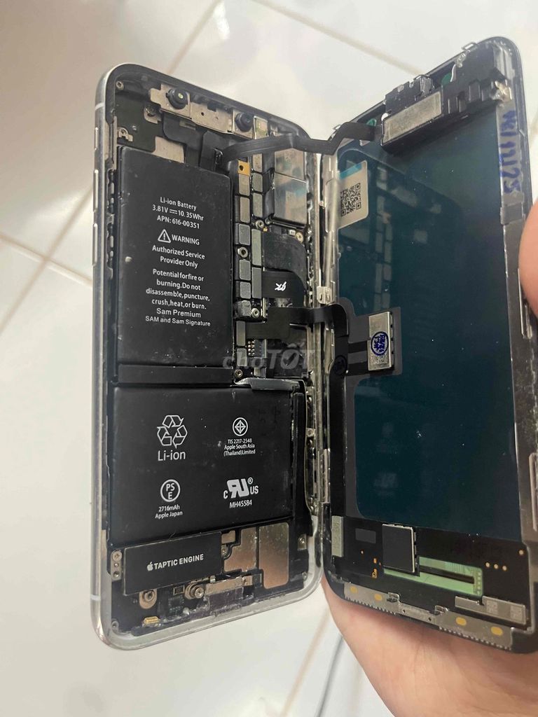 Apple iPhone X Trắng Hỏng. Mua bán Điện thoại tại Thành phố Thủ Đức Tp Hồ Chí Minh được đăng bởi Hoàng Tú hình 1