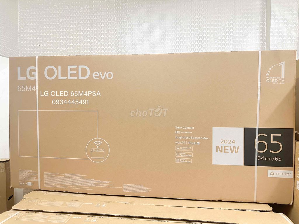 Smart Tivi LG OLED 65M4PSA 65 INCH 4K OLED. Mua bán Tivi, Âm thanh tại Quận Tân Bình Tp Hồ Chí Minh được đăng bởi Anh Đức hình 1