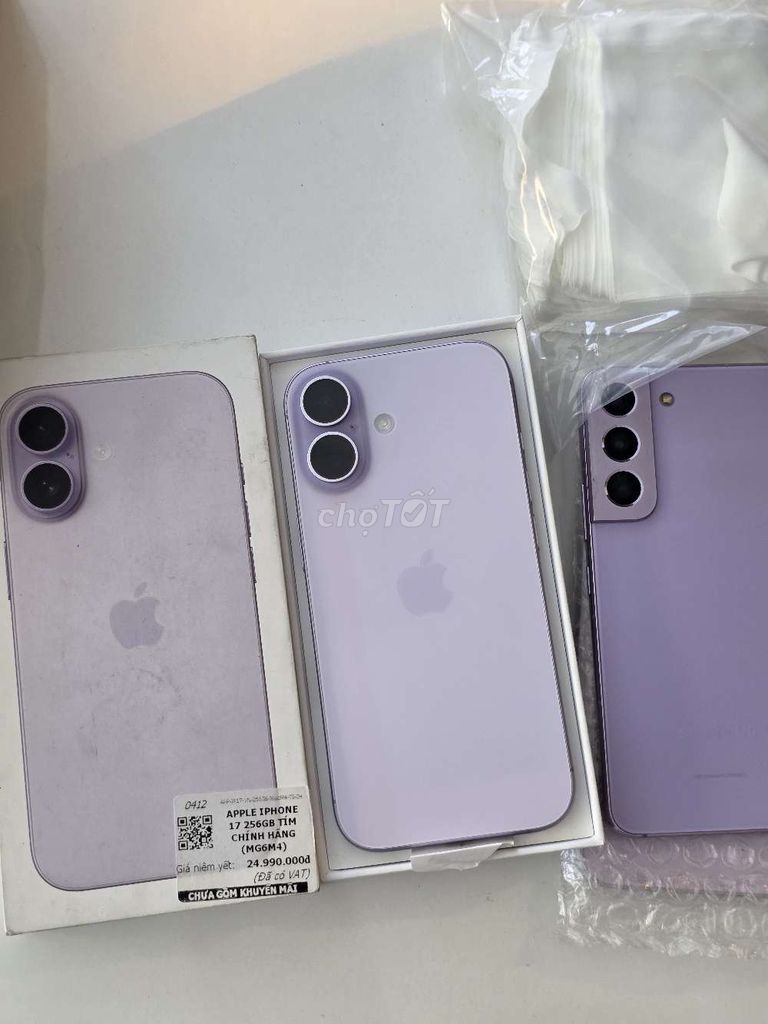 iPhone 17 256GB Tím VN/A. Mua bán Điện thoại tại Quận 12 Tp Hồ Chí Minh được đăng bởi a Liêm hình 1